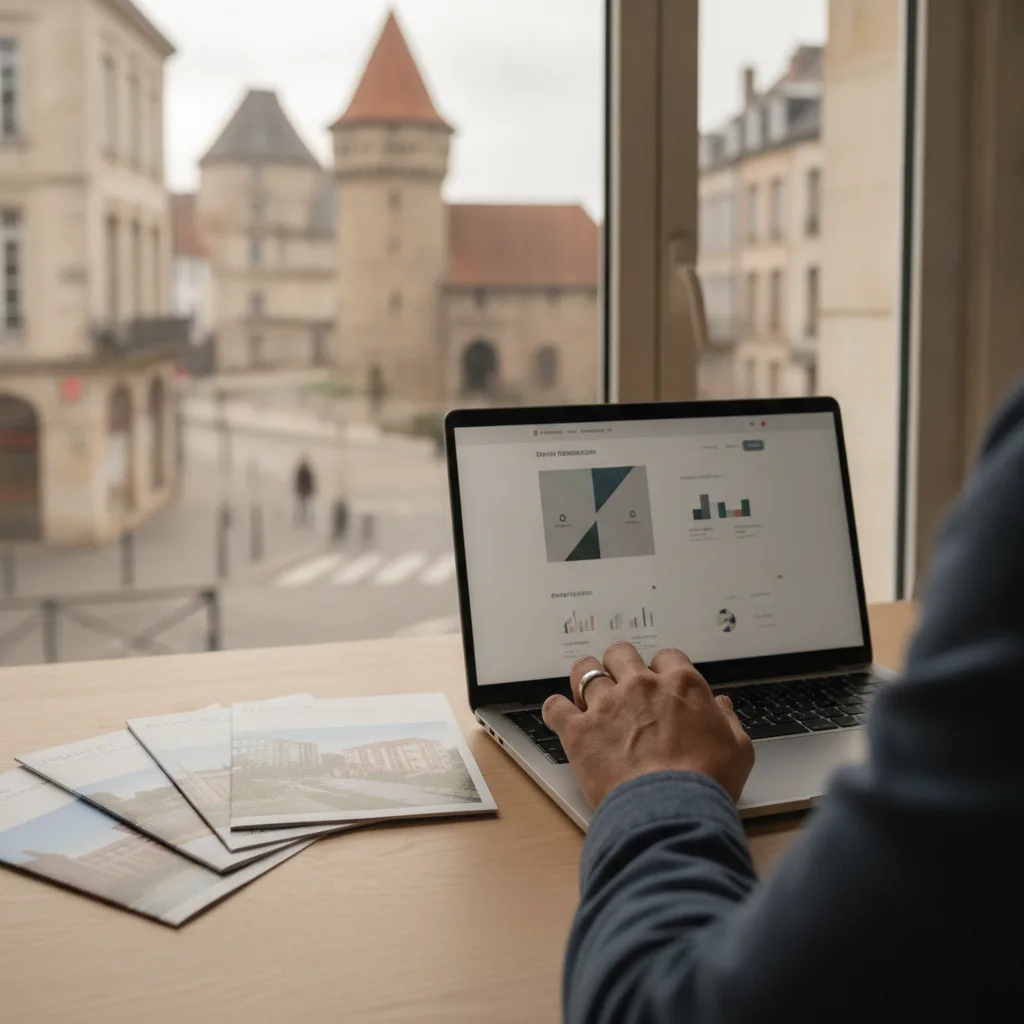 estimation en ligne vs agence Belfort